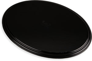 Charola ovalada Griptite 2 31" x 24" negra