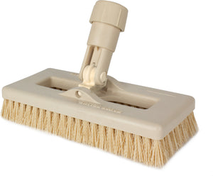 Cepillo Swivel Scrub Codificado 8" Beige