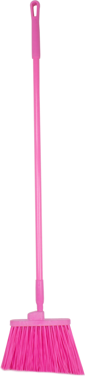 Escoba Angular Duo-Sweep Sin Banderas 56" Rosa