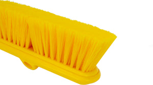Cepillo Flo-Thru Codificado con Protector 9.5" Amarillo