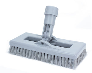 Cepillo Swivel Scrub Codificado 8" Gris