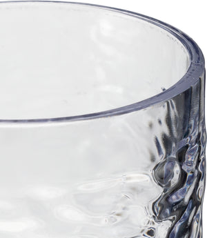Vaso Pebble Optic de SAN 12 oz transparente
