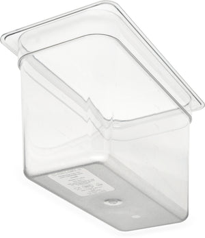 Inserto tercio StorPlus de policarbonato 8" profundidad transparente