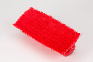 Cepillo Flo-Thru para Pared y Equipo 10" Rojo