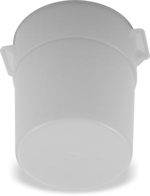 Contenedor Baño María de polietileno 3.5 qt blanco