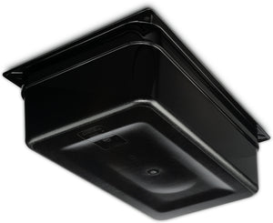Inserto entero StorPlus de policarbonato 6" profundidad negro