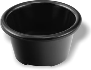 Ramekin para salsa 3 oz melamina negro