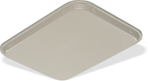 Charola rectangular Glasteel 13.75" x 10.6" blanco hueso