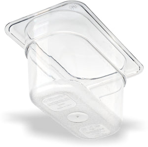 Inserto noveno StorPlus de policarbonato 4" profundidad transparente