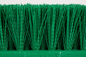 Cepillo Multinivel para Piso con Cerdas Laterales 12" Verde