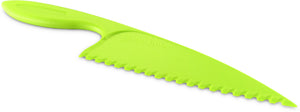 Cuchillo para lechuga de nylon verde
