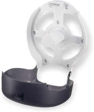 Dispensador Classic sencillo para papel higiénico jumbo 12" negro"