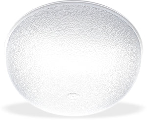 Bowl redondo Pebbled de policarbonato 11 qt transparente