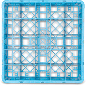 Rack OptiClean para vasos con 25 compartimentos 3.25" azul Carlisle