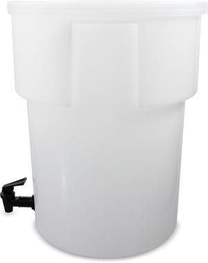 Dispensador Redondo de Bebidas 5 Galones Blanco