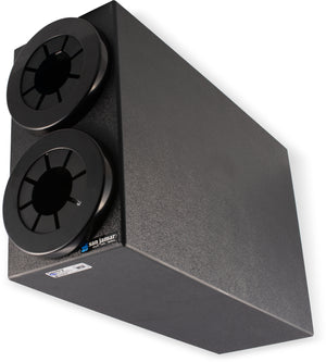 Gabinete Sentry para Vasos 2 Ranuras Negro
