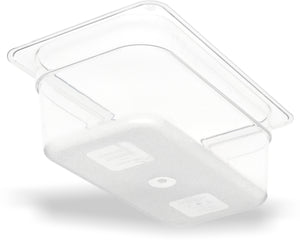 Inserto cuarto StorPlus de policarbonato 4" profundidad transparente