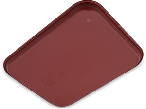 Charola para cafetería 14" x 18" burgundy