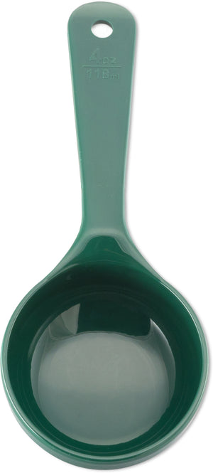 Cuchara porcionadora Measure Miser® 4 oz plástico verde