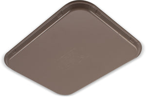 Charola plana Glasteel 14" x 18" latte