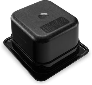 Inserto sexto StorPlus de policarbonato 4" profundidad negro