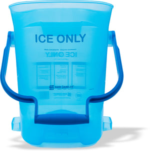 Cubeta ligera Saf-T-Ice para hielo azul