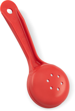 Cuchara medidora 2 oz plástico rojo