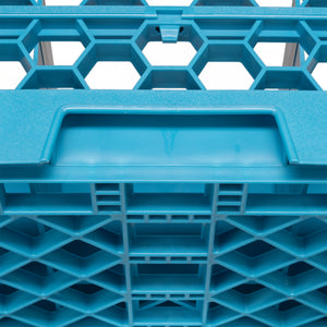 Rack OptiClean para vasos con 9 compartimentos y 1 extensión 5.56" azul Carlisle