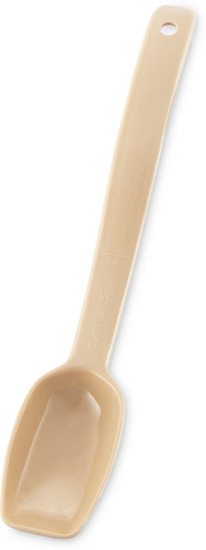Cuchara sólida para ensalada de policarbonato 0.5 oz 9" beige