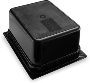 Inserto medio StorPlus de policarbonato 6" profundidad negro