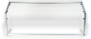 Protector antiestornudos estándar sencillo Five Star 60" negro