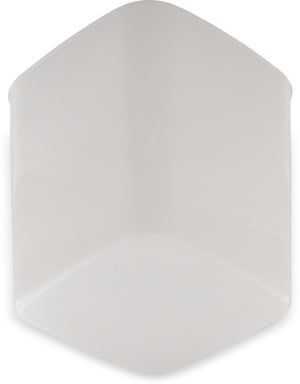 Contenedor ahorrador de espacio StorPlus de polietileno 8 qt blanco