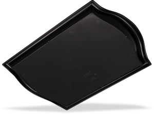 Charola Bistro Cafe 17" x 12" negra