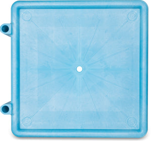 Base rodante E-Z Glide para rack de lavavajilla sin asa 22.5" x 22.5" x 8" azul