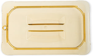 Tapa universal StorPlus High Heat con asa para inserto cuarto ámbar