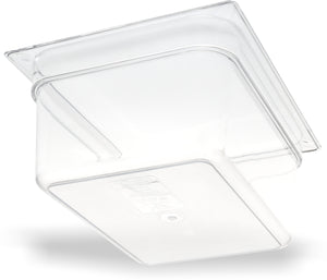 Inserto medio StorPlus de policarbonato 6" profundidad transparente