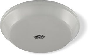 Plato principal Dinex alta temperatura 7.75" porcelana blanco