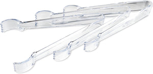 Pinza para ensalada Carly de policarbonato 6-7/32" transparente