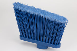 Escoba Angular Duo-Sweep con Cerdas Banderadas 56" Azul