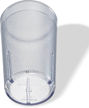 Vaso Stackable de SAN 12 oz transparente
