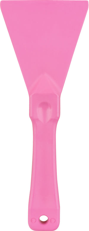 Raspador Manual de Plástico 3" Rosa Brillante