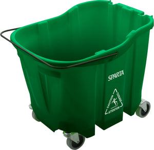 Cubeta OmniFit para trapeador 35 qt verde