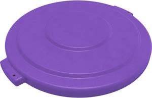 Tapa Bronco para bote redondo 44 galones morada