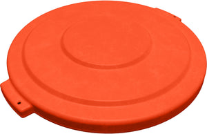 Tapa Bronco para bote redondo 32 galones naranja