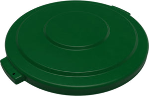 Tapa Bronco para bote redondo 32 galones verde