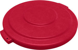 Tapa Bronco para bote redondo 32 galones roja