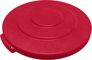 Tapa Bronco para bote redondo 10 galones roja
