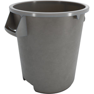 BRUTE 10 Gallon Gray Round Trash Can