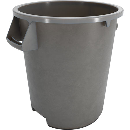 BRUTE 10 Gallon Gray Round Trash Can