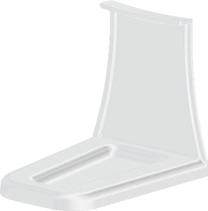 Charola antigoteo Classic para dispensador de jabón blanca